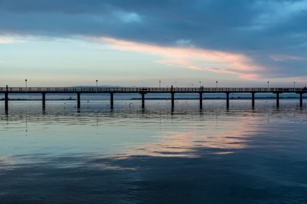 Seebrücke in Bad Wendorf